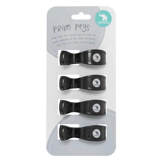 4 Pack Pegs VARIOUS COLOURS