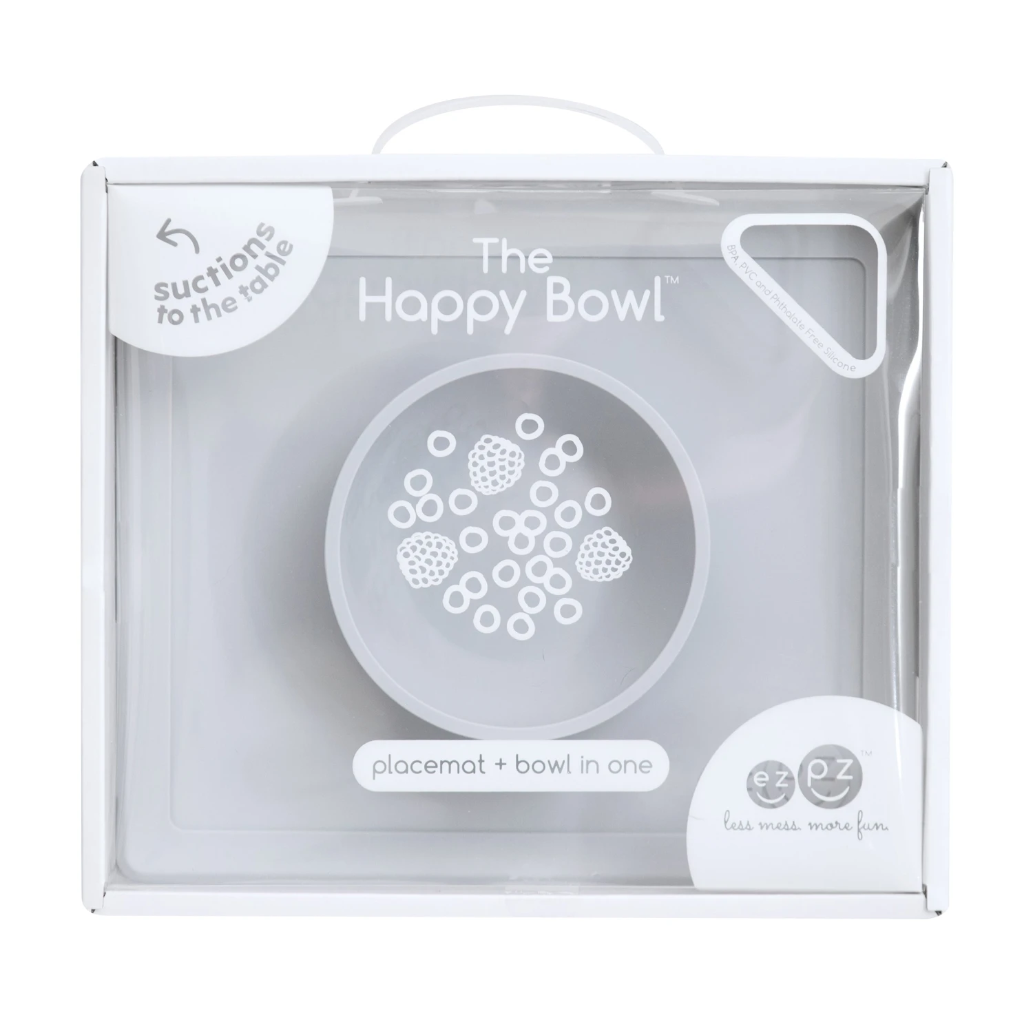 Ezpz Happy Bowl - Pewter - Image 2