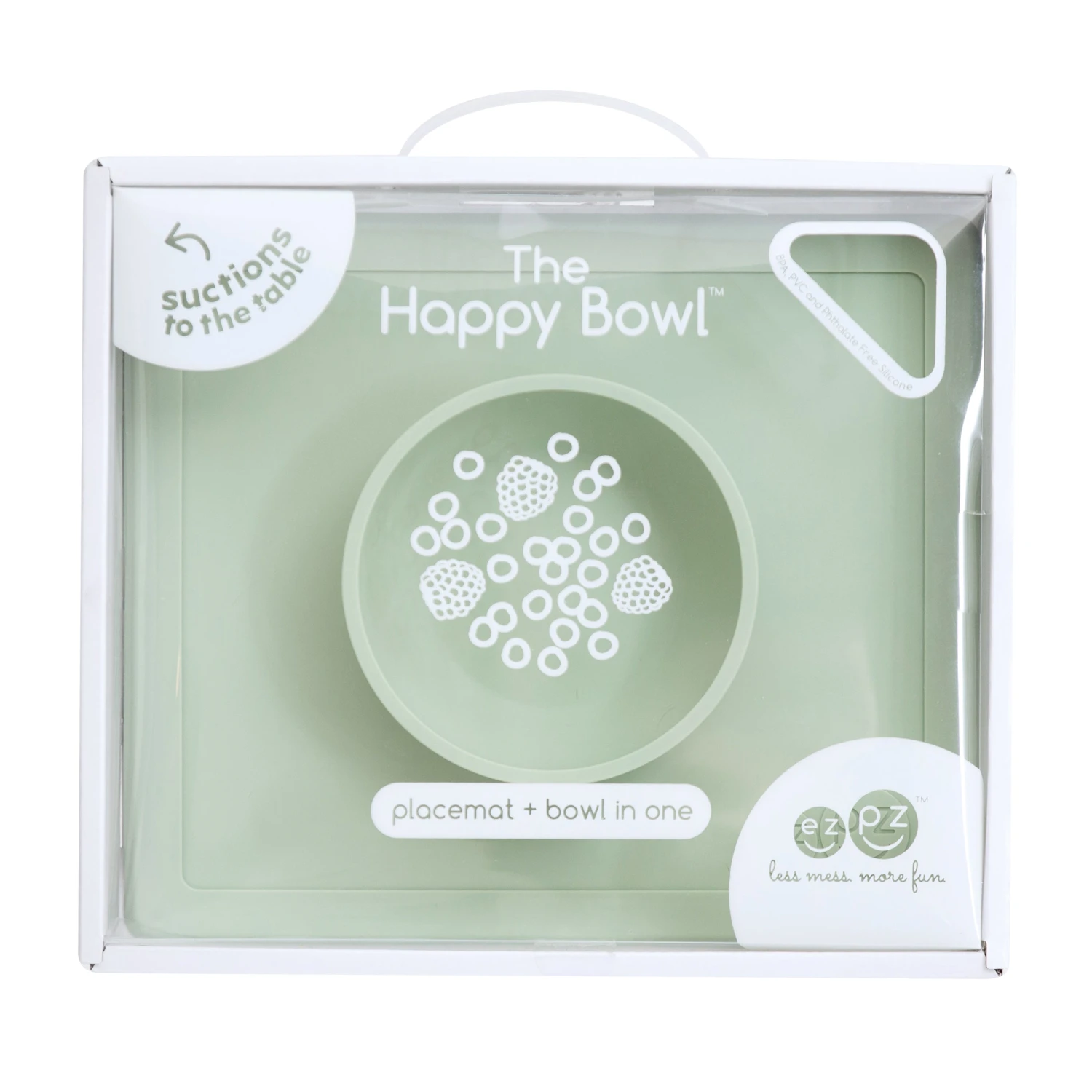 Ezpz Happy Bowl - Sage - Image 2