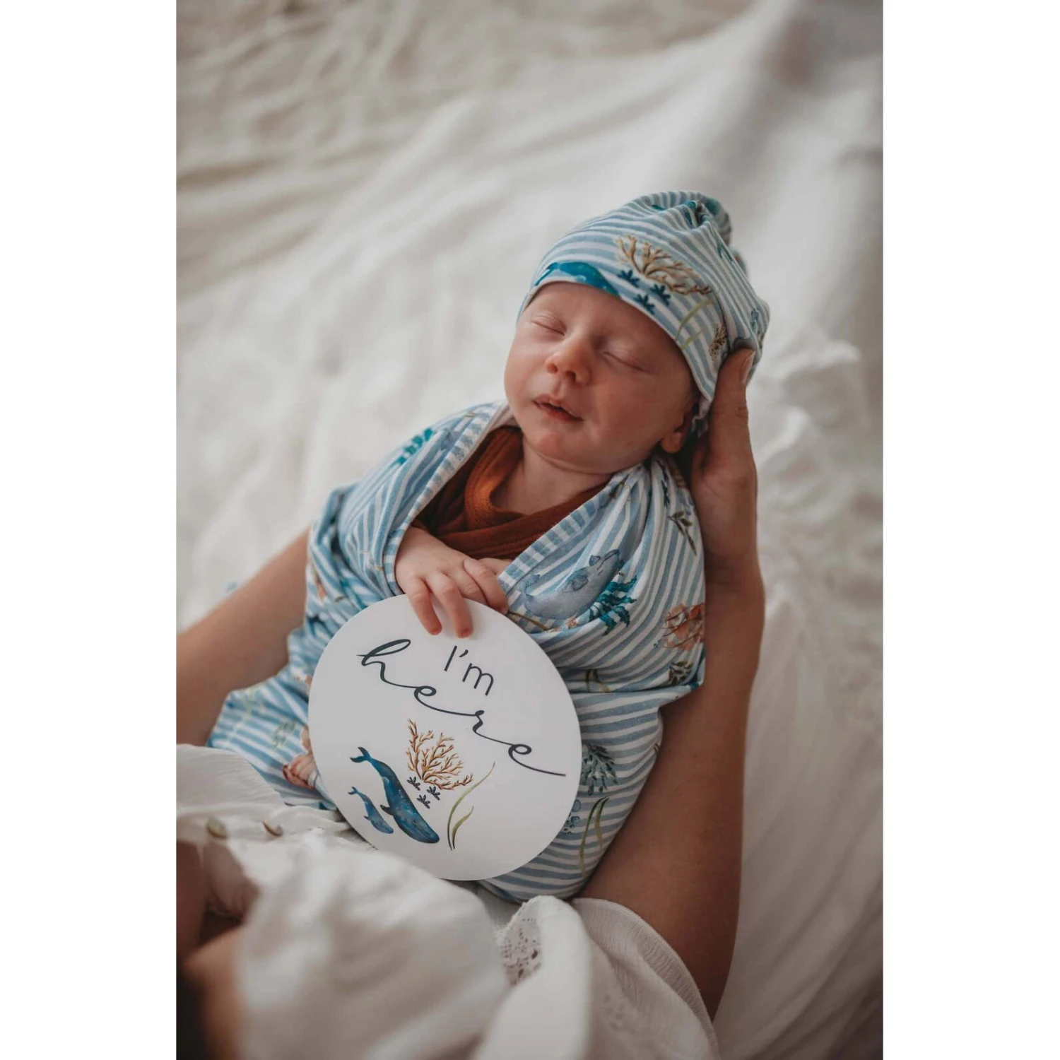 Milestone Cards - Whale & Azure - Image 3