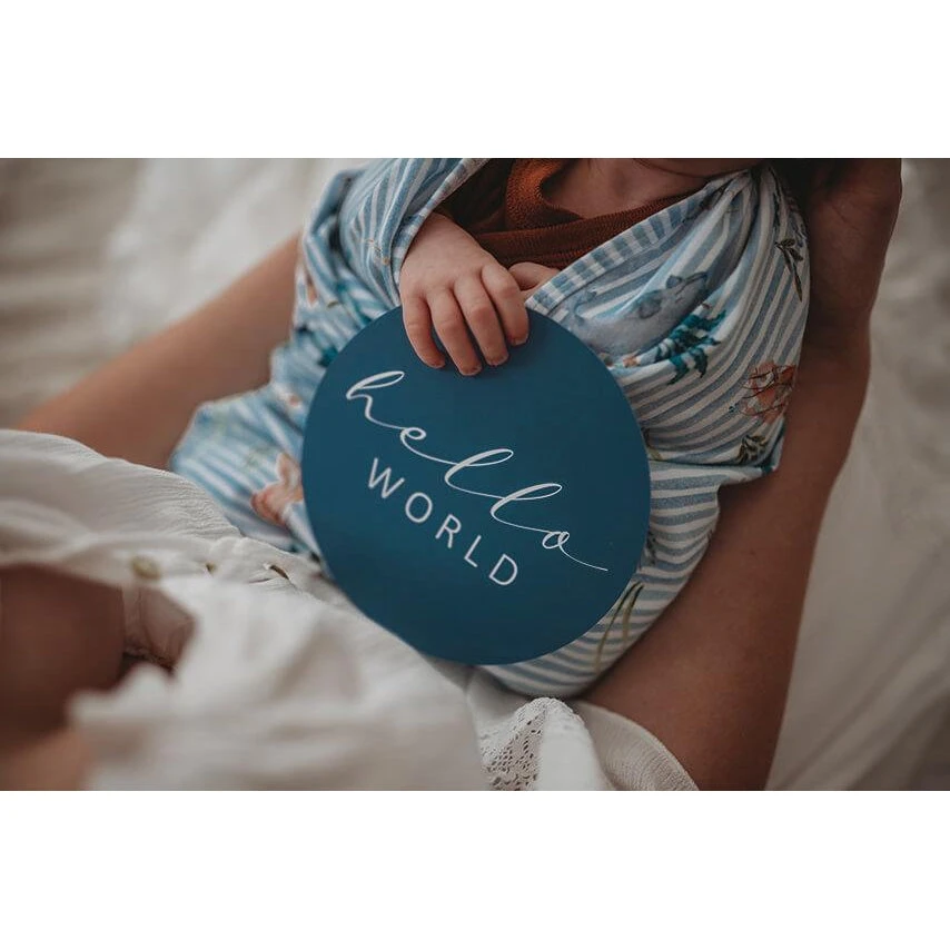 Milestone Cards - Whale & Azure - Image 2