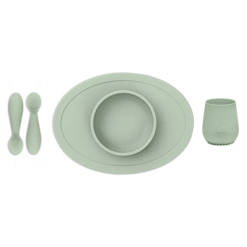 Ezpz Tiny First Food Set - Sage