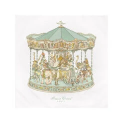 Swaddle - Carousel Green PRE ORDER JULY