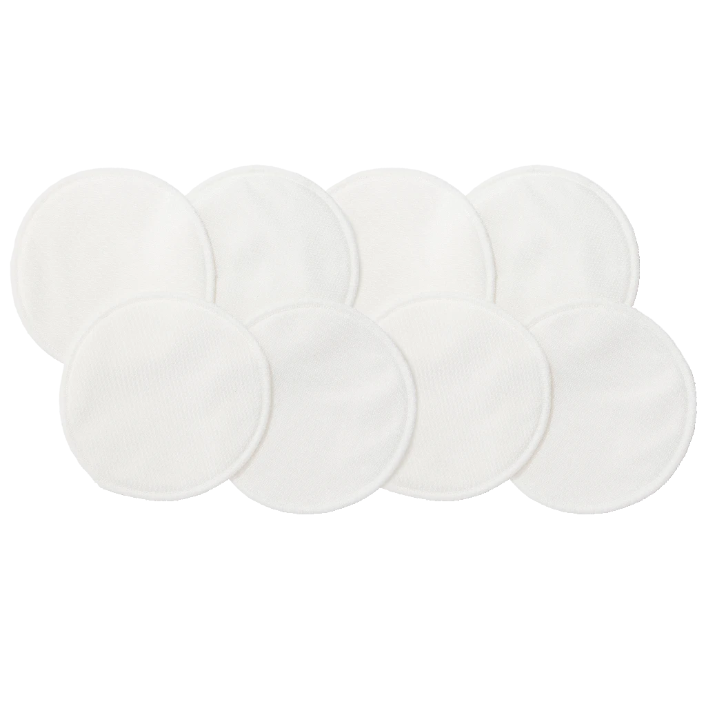 Lactivate Reusable Mixed White Nursing Pads - 8pk - Image 2