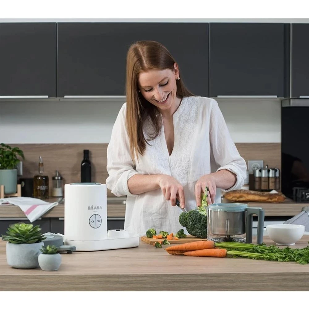 Beaba Babycook NEO - White/Grey - Image 4