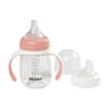Beaba 2 In 1 Bottle To Sippy Learning Cup 210ml VARIOUS COLOURS