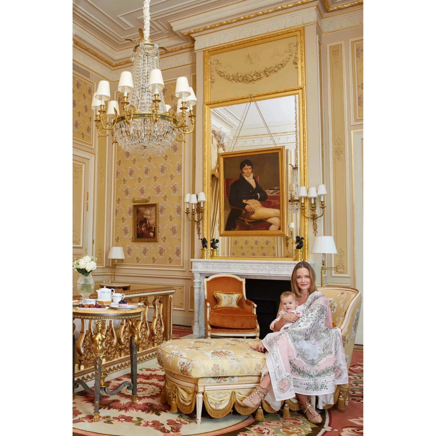 Swaddle - Tapestry Pink On Pink PRE ORDER JULY - Image 4