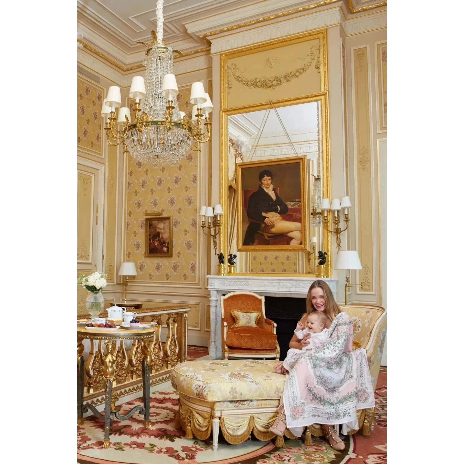 Swaddle - Tapestry Pink On Pink PRE ORDER JULY - Image 2