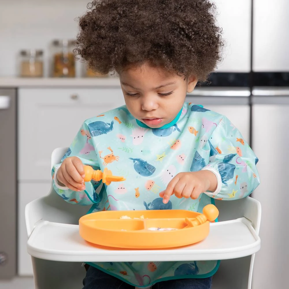 Bumkins Waterproof Sleeved Bib VARIOUS STYLES - Image 5