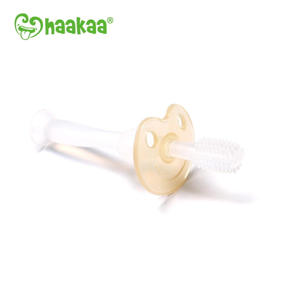 Haakaa 360° Silicone Toothbrush VARIOUS COLOURS - Image 7