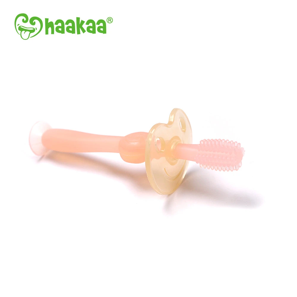 Haakaa 360° Silicone Toothbrush VARIOUS COLOURS - Image 8
