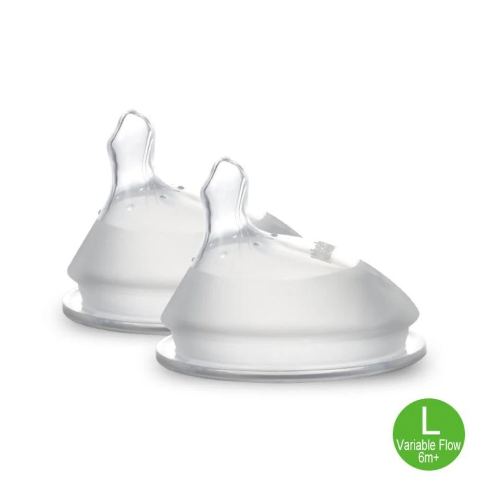 Haakaa Gen 3 Silicone Orthodontic Teat - 2 Pack - Image 3