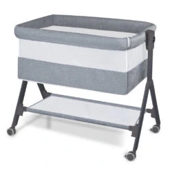 Aria Bedside Bassinet - Graphite