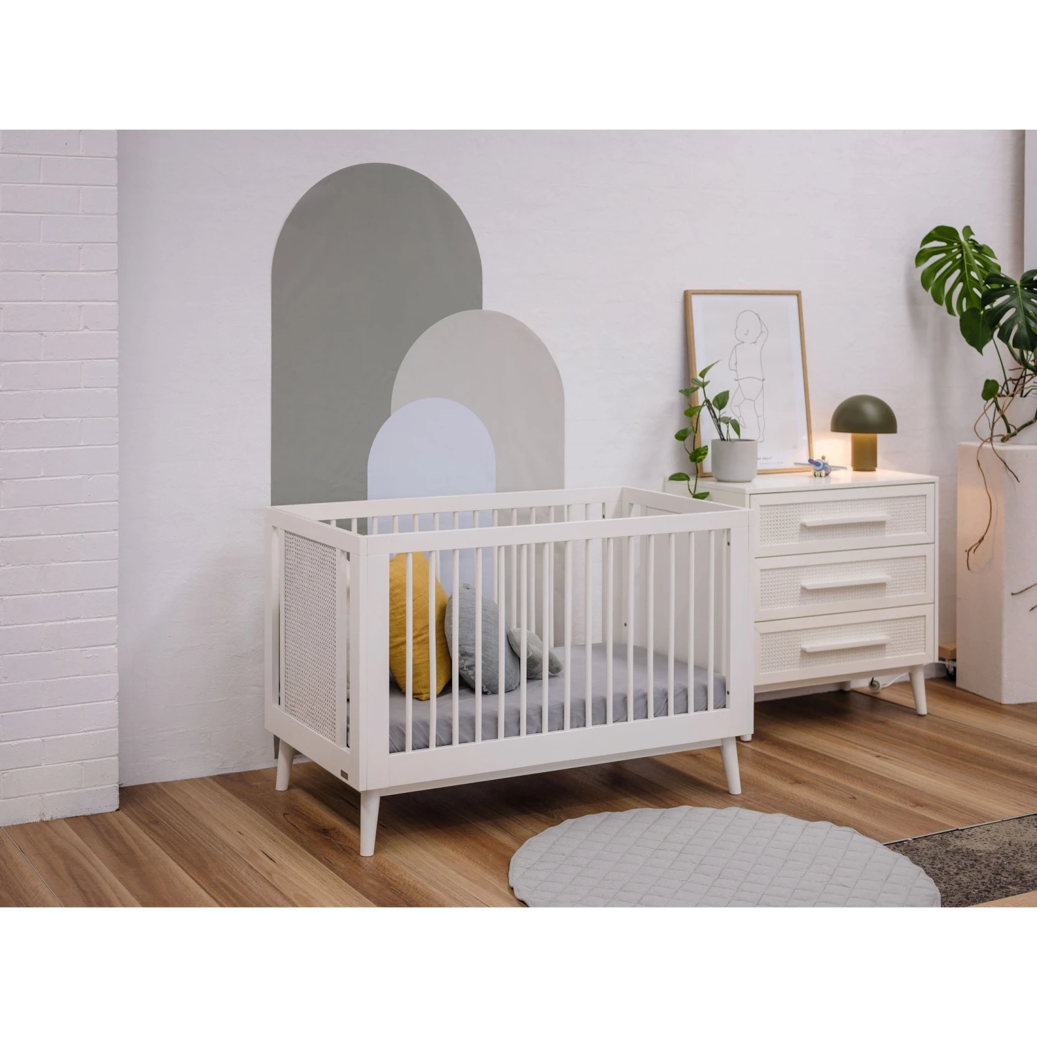 Kaya Nursery Package - Cot & Chest - Image 5