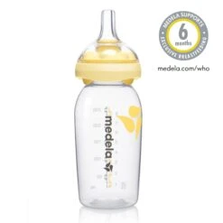 Medela Calma Teat With 250ml Breastmilk Bottle