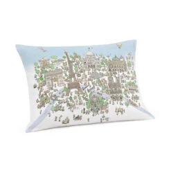 Cushion Satin - Paris