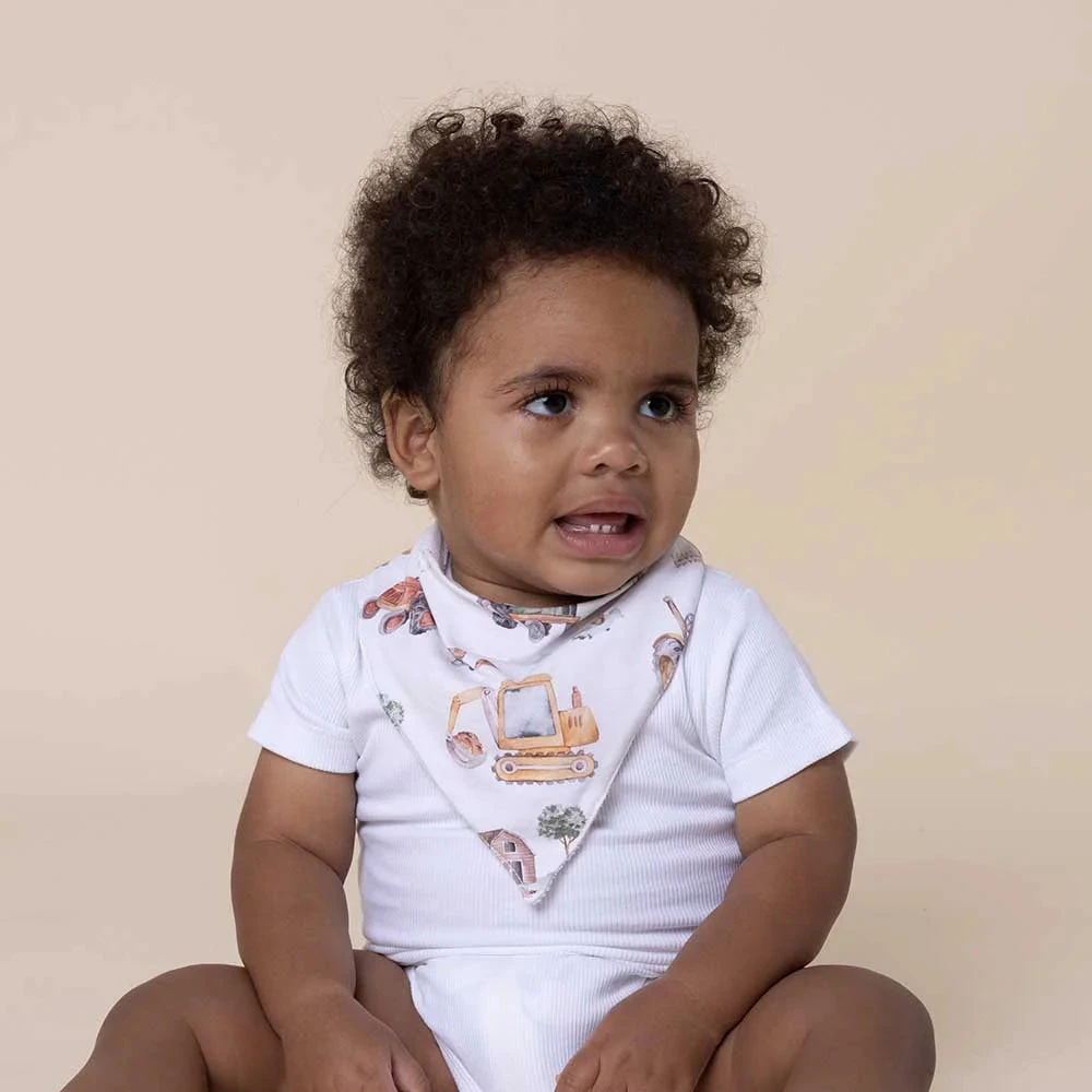 Bandana Organic Dribble Bib VARIOUS COLOURS - Image 8