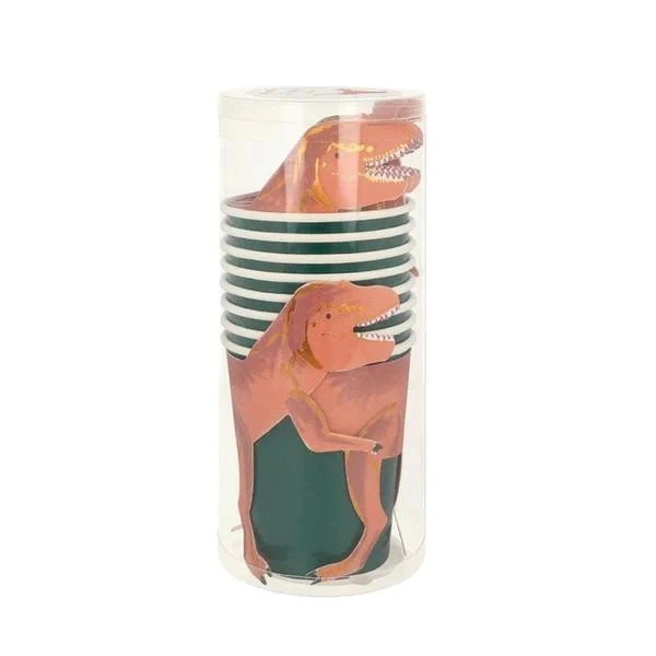 Meri-Meri T-Rex Party Cups - Image 2