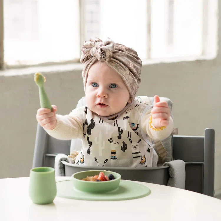 Ezpz Tiny First Food Set - Sage - Image 3