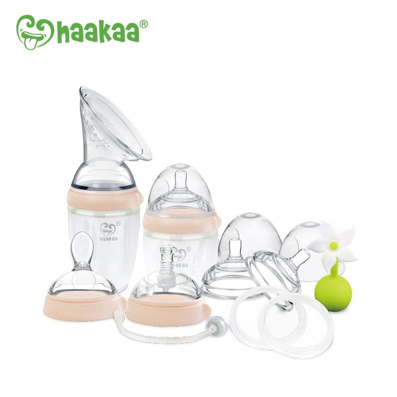 Haakaa Gen 3 Premium Pump & Bottle Pack - Image 2