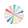 Meri-Meri Bright Stripe Reusable Bamboo Plates