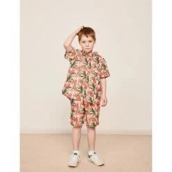 Noah Linen Shorts Size 6-12m