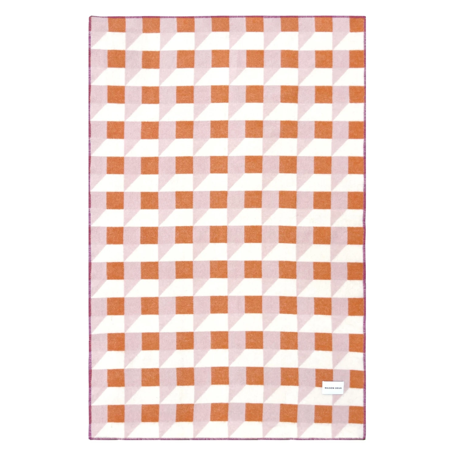 Cubics Blanket VARIOUS COLOURS - Image 12