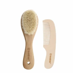 Haakaa Goats Wool Hair Brush & Comb Set