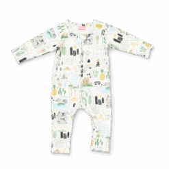Big Adventures Long Sleeve Romper