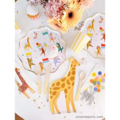 Meri-Meri Animal Parade Dinner Plates 8 Pack