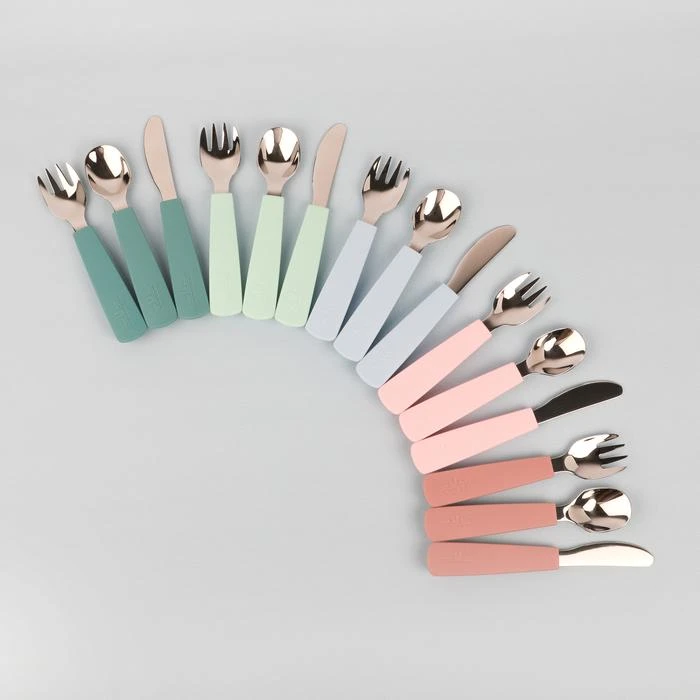 Toddler Feedie Cutlery Set VARIOUS COLOURS - Image 2