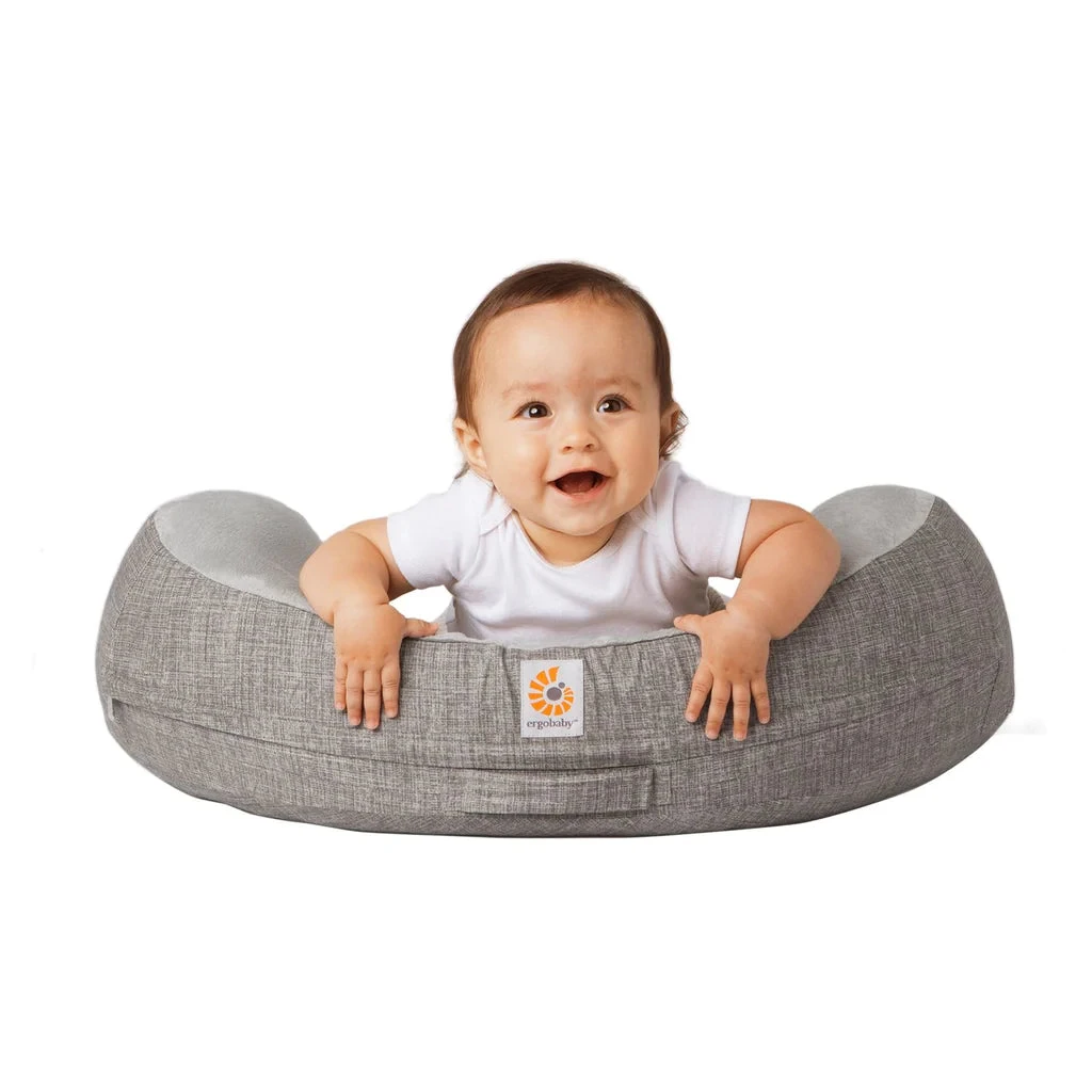 Ergobaby Natural Curve Nursing Pillow - Grey - Image 2