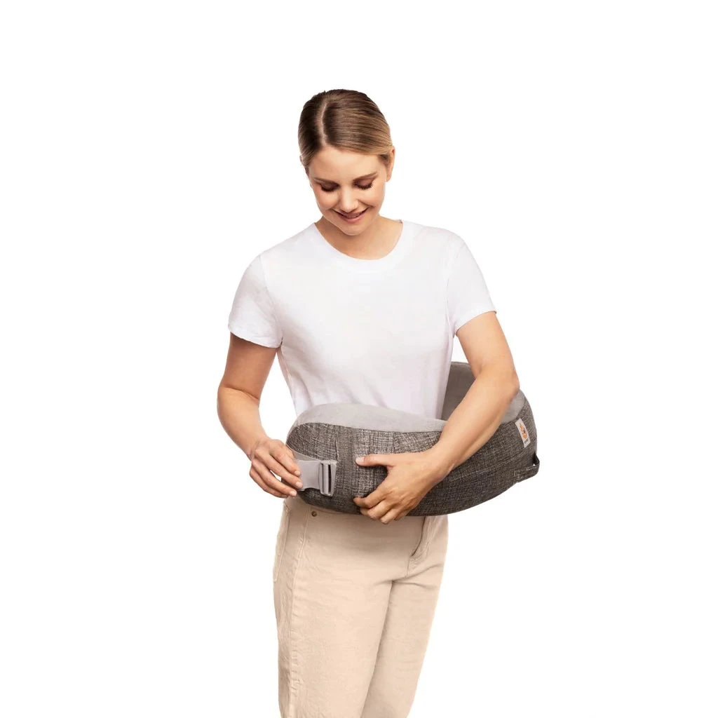Ergobaby Natural Curve Nursing Pillow - Grey - Image 3