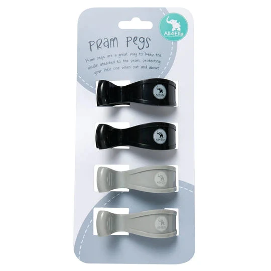 4 Pack Pegs VARIOUS COLOURS - Image 2