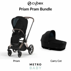 CYBEX Priam Pram 2022 + Lux Carry Cot