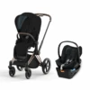 CYBEX E-Priam Pram 2022 + Cloud Q Capsule