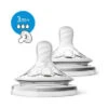 Avent Natural Teat 2 Pack - Medium Flow