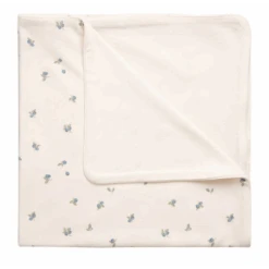 Blueberry Jersey Baby Blanket