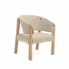 Saba Children's Chair In Beige Felt