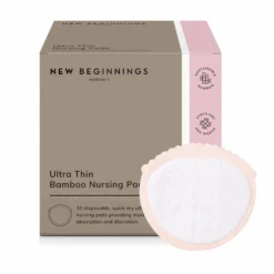 Ultra-Thin Bamboo Nursing Pads (30 Pack)