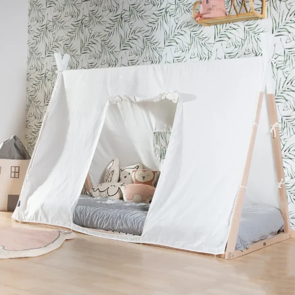 Childhome Tent Cover For Tipi Junior Bed VARIOUS COLOURS - Image 3