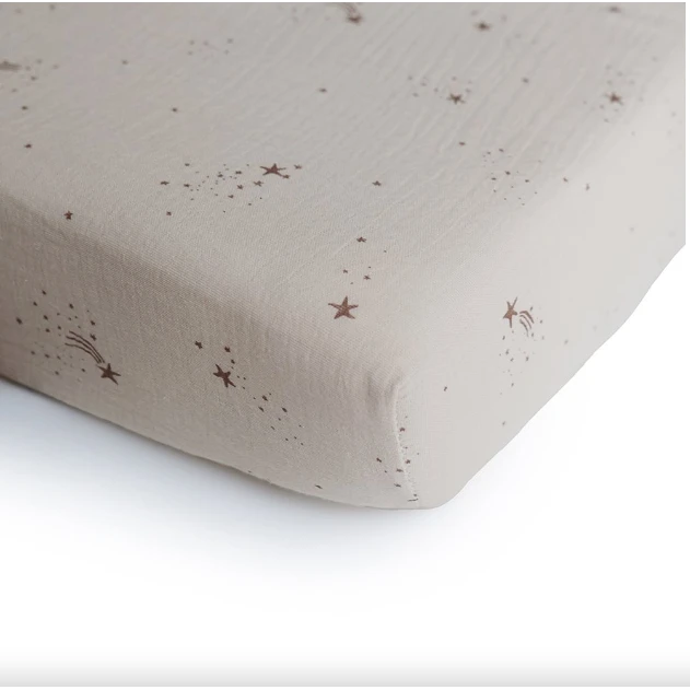 Mushie Cot Sheet VARIOUS COLOURS - Image 6