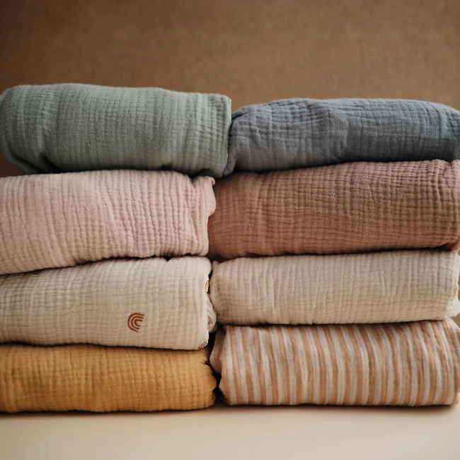 Mushie Cot Sheet VARIOUS COLOURS - Image 8