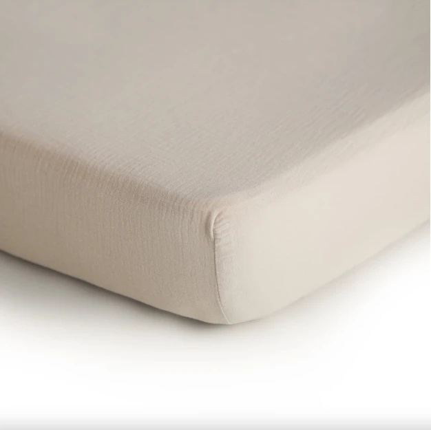 Mushie Cot Sheet VARIOUS COLOURS