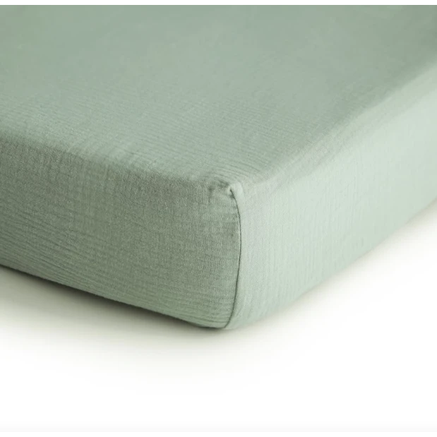 Mushie Cot Sheet VARIOUS COLOURS - Image 4