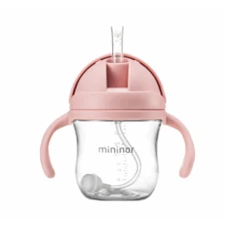 Straw Bottle Tritan 220ml VARIOUS COLOURS