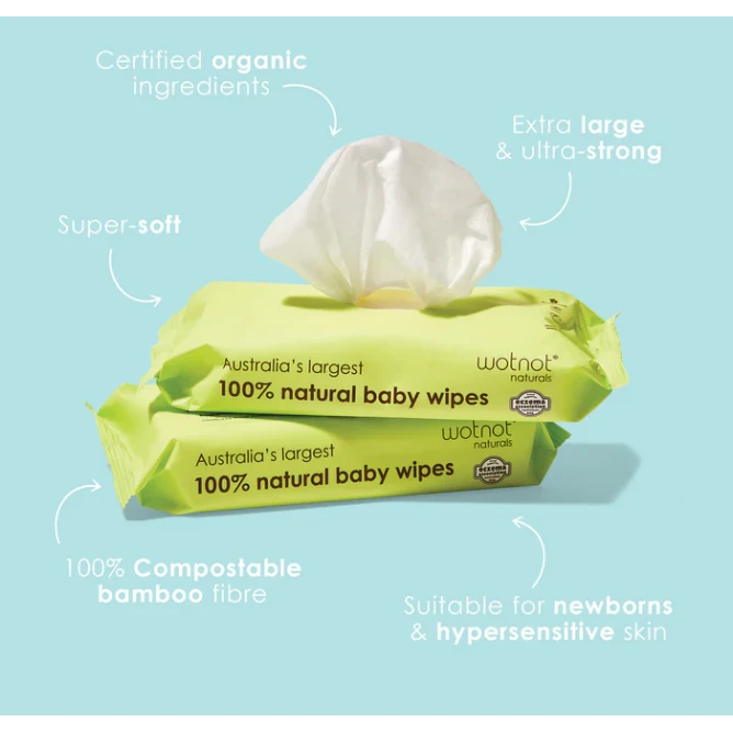 Natural Baby Wipes - Image 2