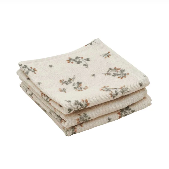 Face Towel 3pcs VARIOUS COLOURS - Image 5