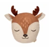 Deer Cushion - Sienna Brown