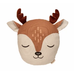 Deer Cushion - Sienna Brown